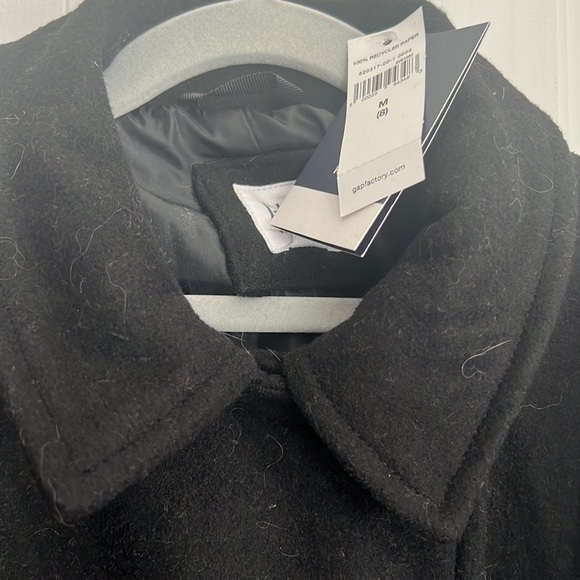 GAP KIDS NWT navy wool lined pea coat   Gorgeous Sz M - Picture 4 of 6